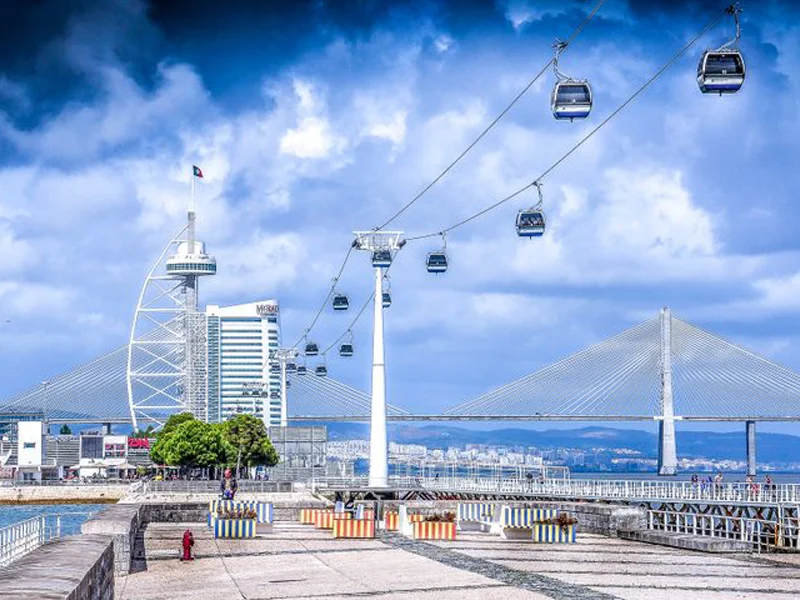 Expo cobblestone - Lisbon in Black and white