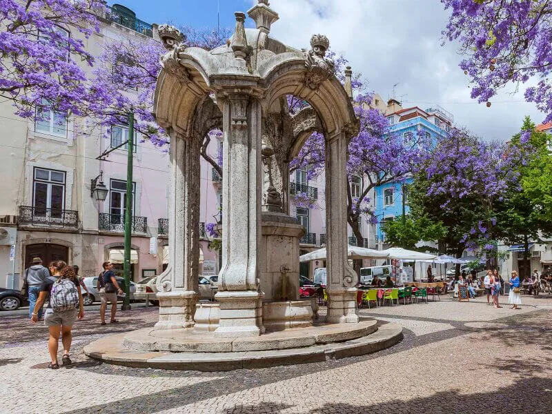 Carmo square, Bairro Alto, Lisbon - Private tours and transfers