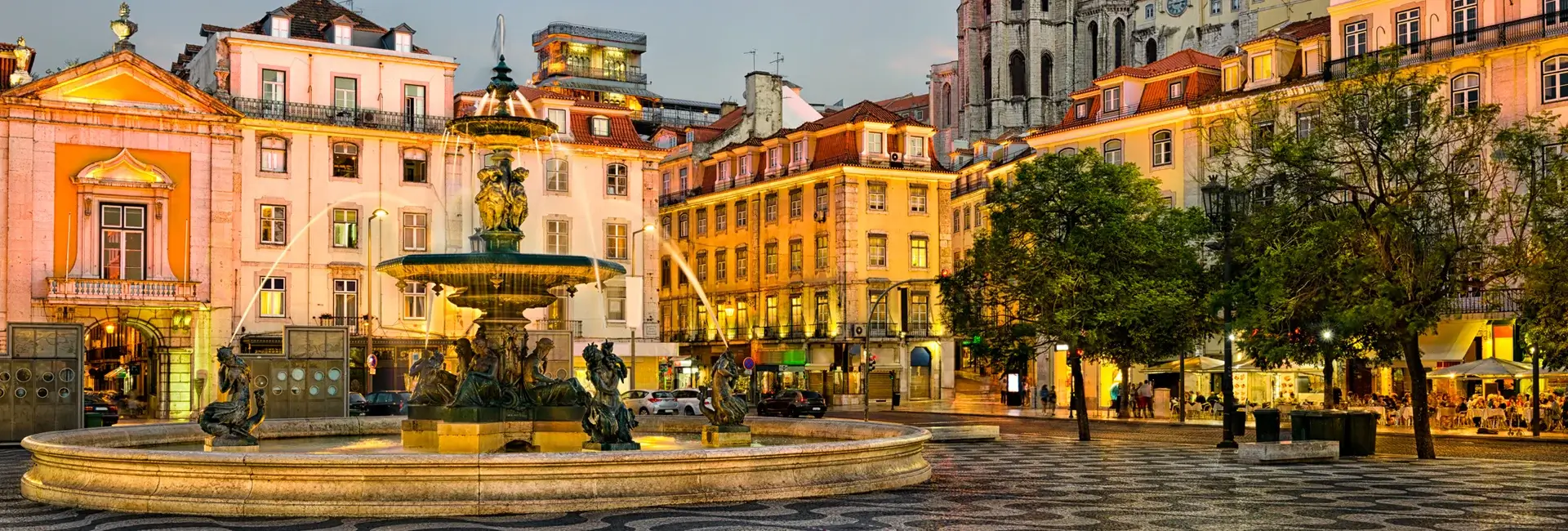 Pedro IV Square, Lisbon - Jewish Private Tours and transfers