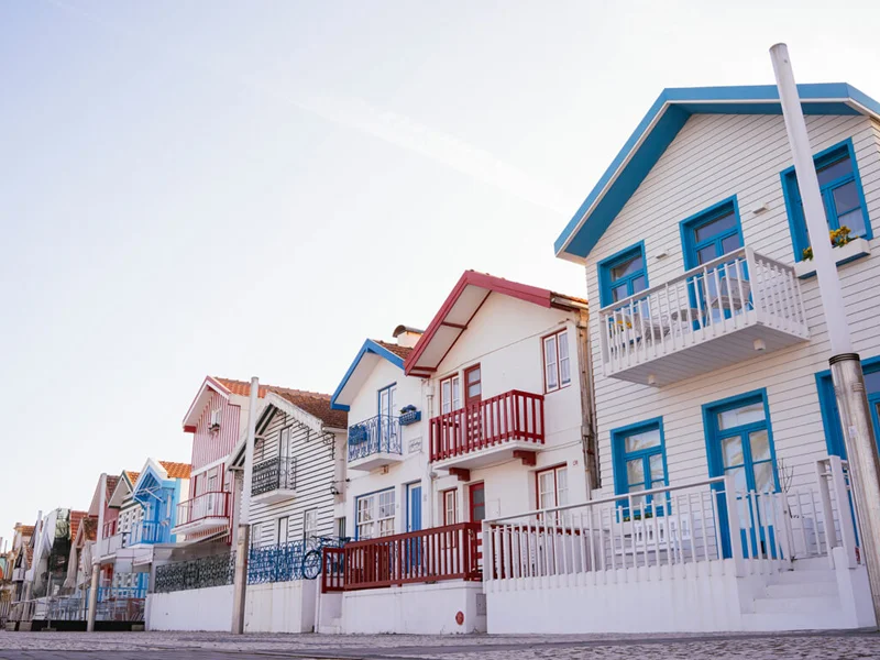 Costa Nova typical houses - Aveiro - Private Tours