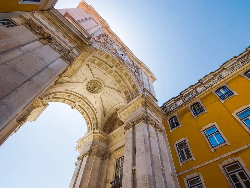 Arco Rua Augusta - downtown center - Lisbon