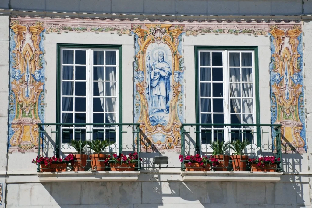 Portuguese Tiles - Tile Facade in Lisbon